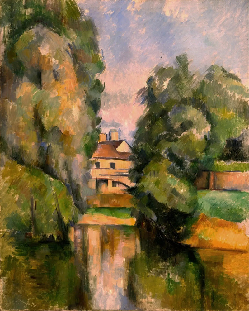 Le Moulin brûlé à Maisons-Alfort - Paul Cézanne