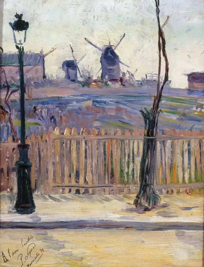 Le Moulin de la Galette, à Montmartre - Paul Signac