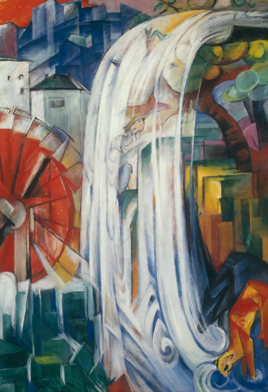 Le Moulin Ensorcelé - Franz Marc
