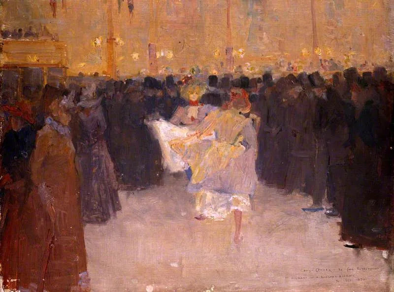 Le Moulin Rouge - Charles Conder image 1 copie peinte à la main à l’huile