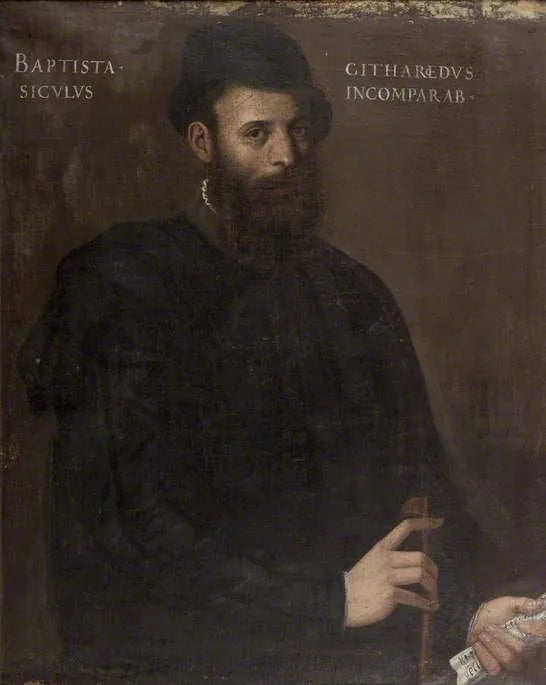 Le musicien - Giovanni Battista Moroni image 1 tableau peint à l’huile sur toile