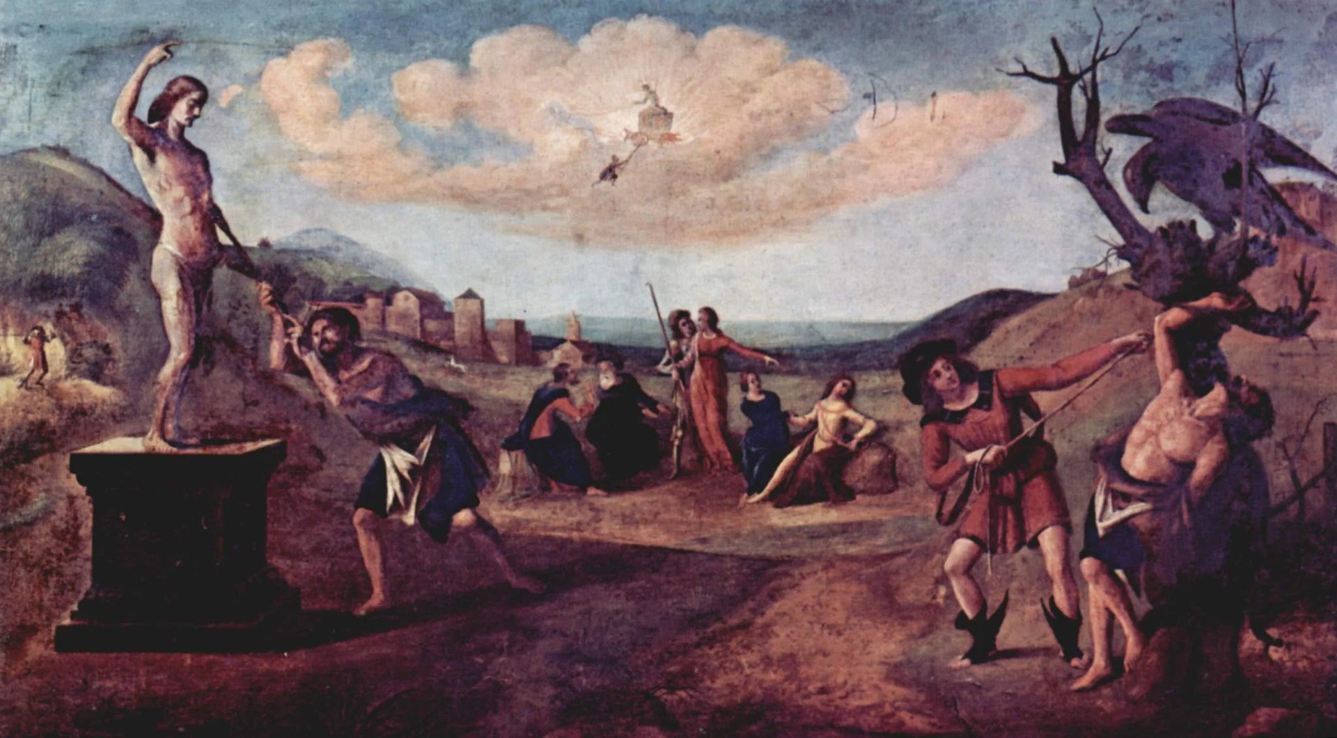 Le Mythe de Prométhée - Piero di Cosimo image 1 copie de tableau peinte à la main