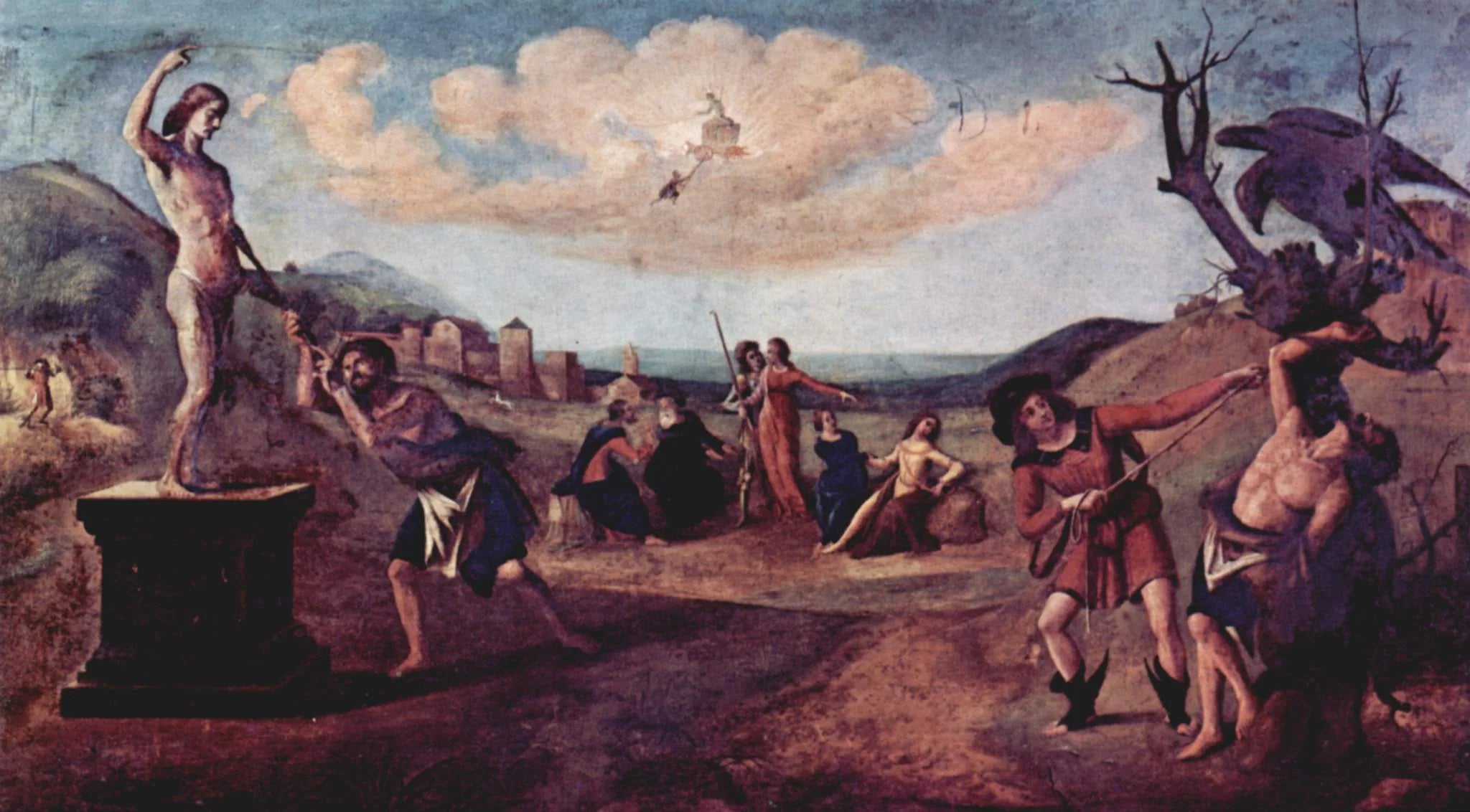 Le Mythe de Prométhée - Piero di Cosimo image 1 copie de tableau peinte à la main