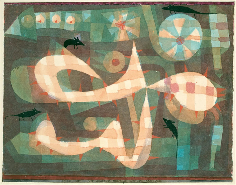 Le nœud barbelé avec les souris - Paul Klee