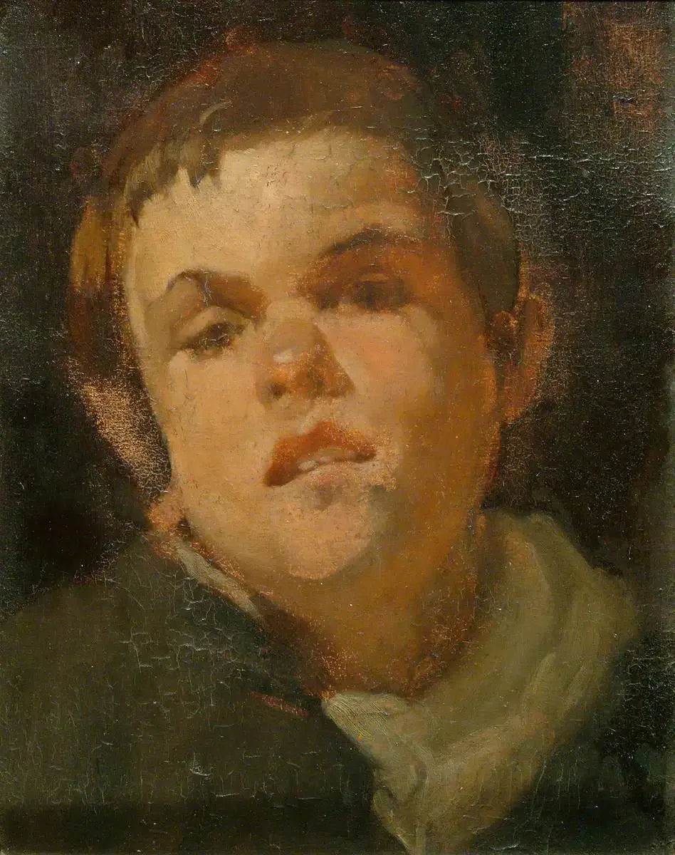 Le nain Francisco Lezcano - Diego Velázquez image 1 reproduction artisanale de tableau