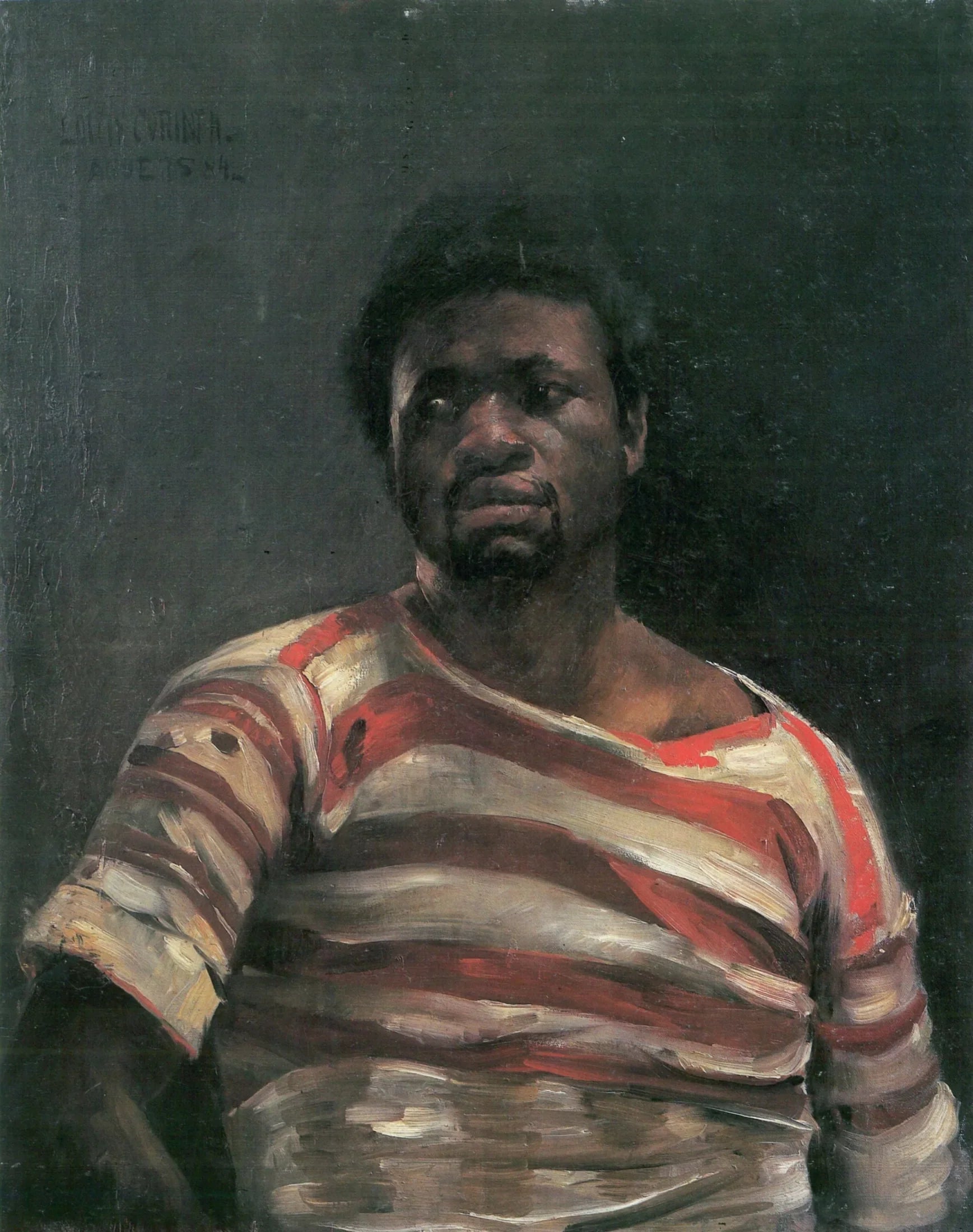 Le Nègre Othello - Lovis Corinth image 1 copie de tableau peinte à la main