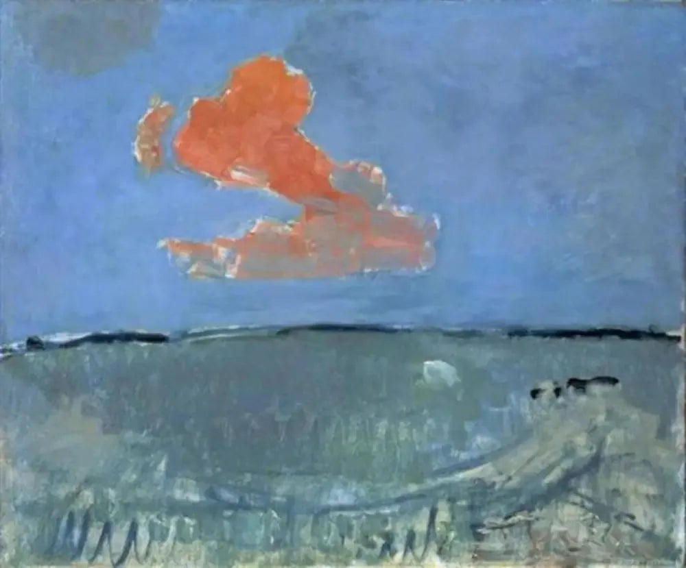 Le nuage rouge - Piet Mondrian image 1 reproduction réalisée par Alpha Reproduction