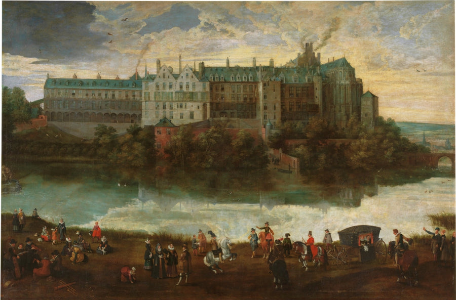 Le palais de Coudenberg - Jan Brueghel l'Ancien