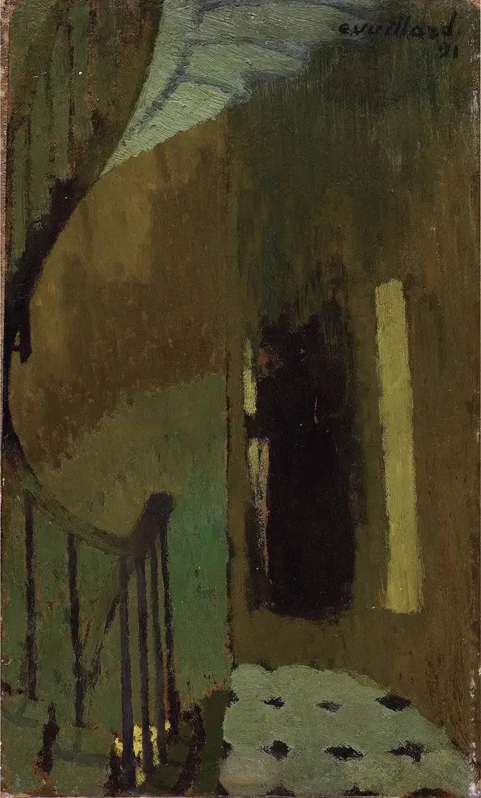 Le palier, rue de Miromesnil - Édouard Vuillard image 1 copie de tableau peinte à la main