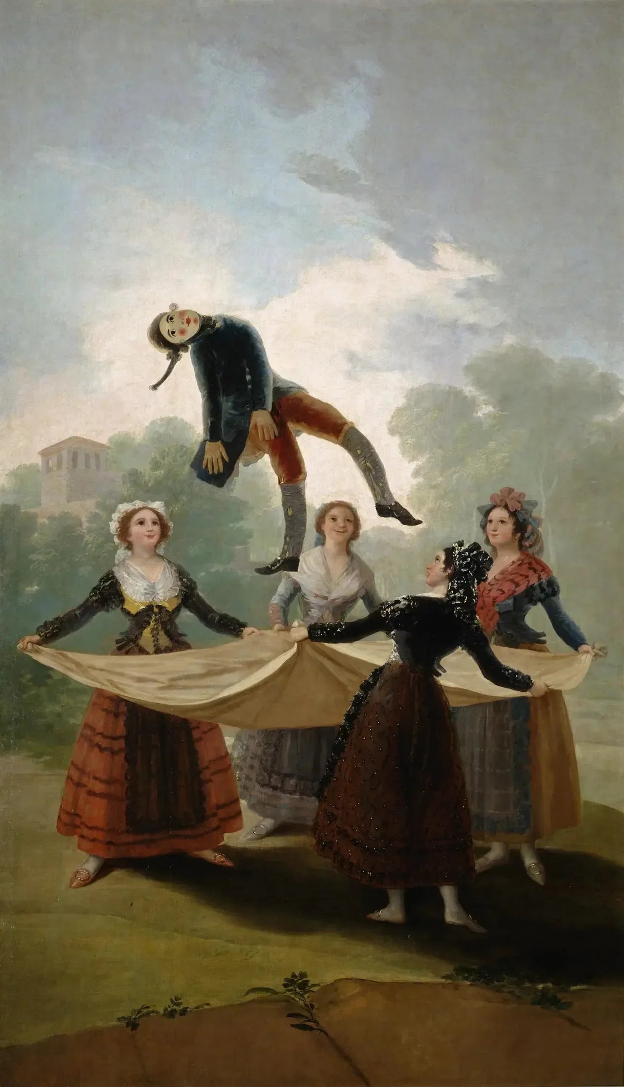 Le Pantin - Francisco de Goya image 1 reproduction artisanale de tableau