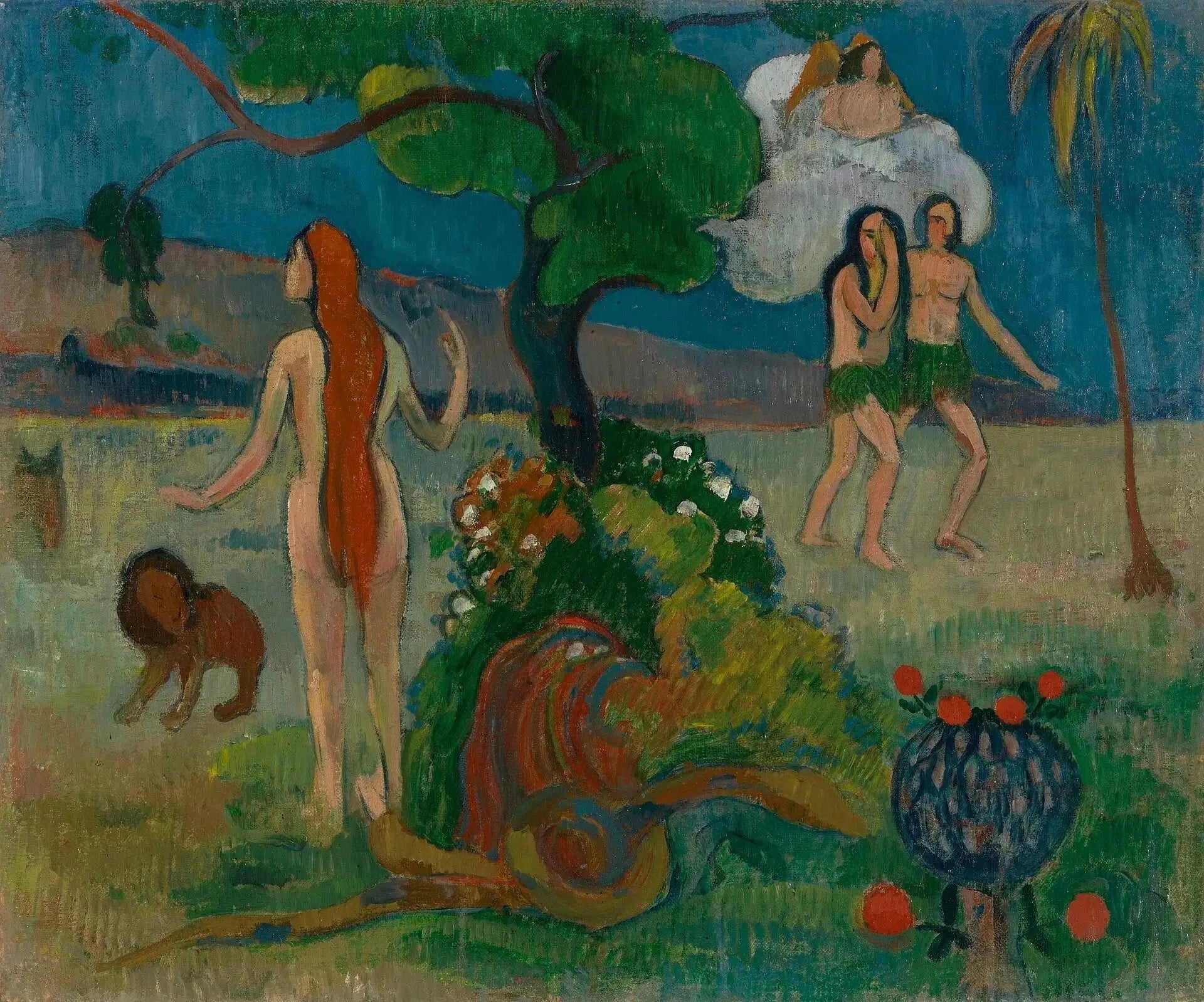Le Paradis perdu - Paul Gauguin image 1 reproduction réalisée par Alpha Reproduction
