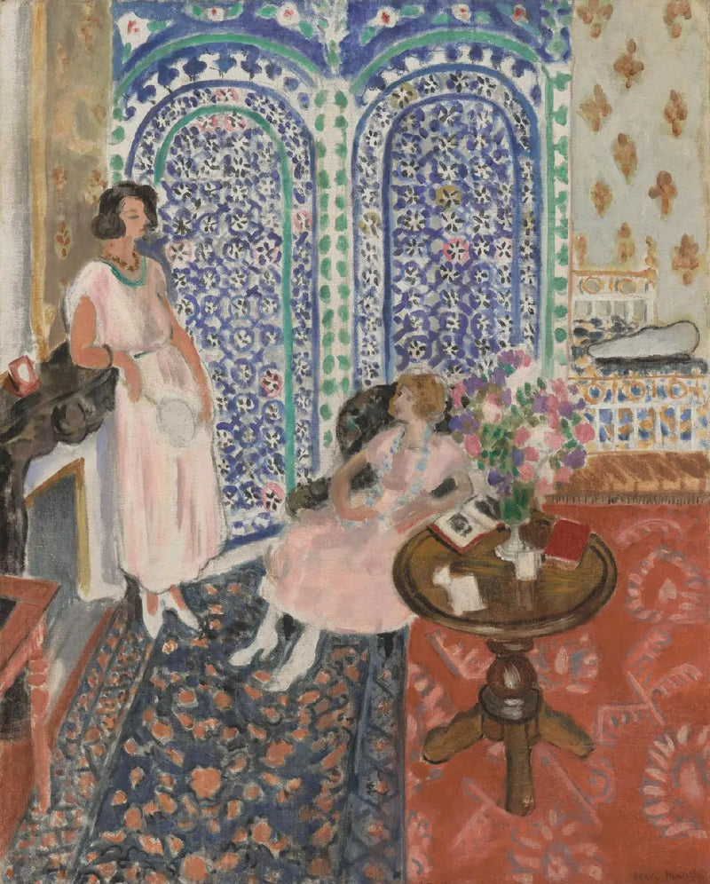 Le Paravent mauresque - Henri Matisse