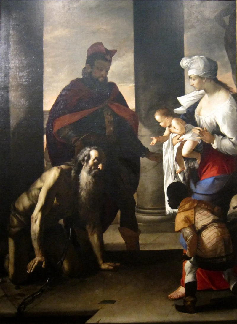 Le pardon de saint Jean Chrysostome - Mattia Preti