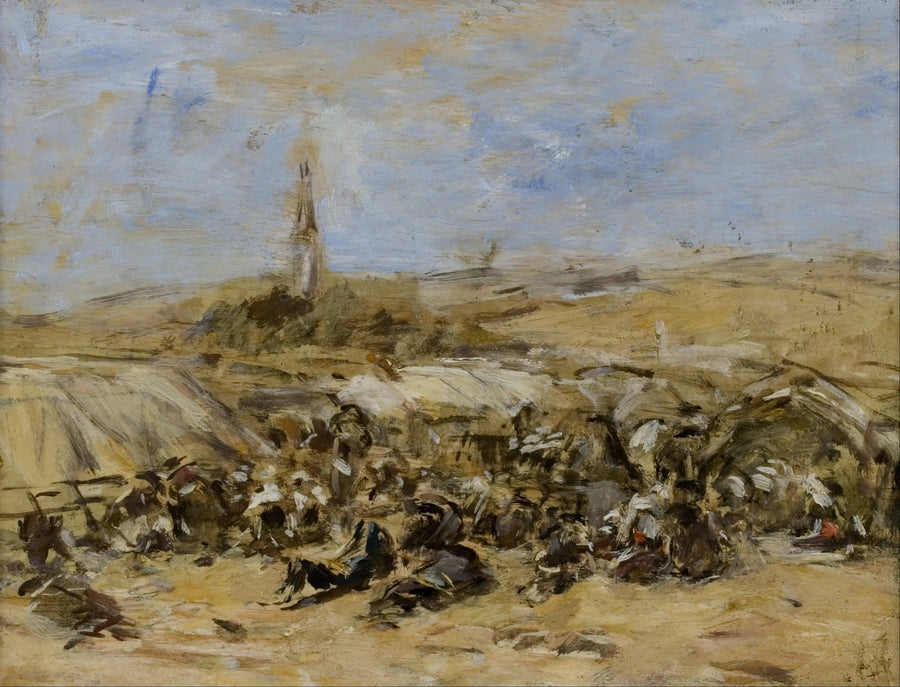 Le Pardon de Sainte Anne La Palud - Eugène Boudin