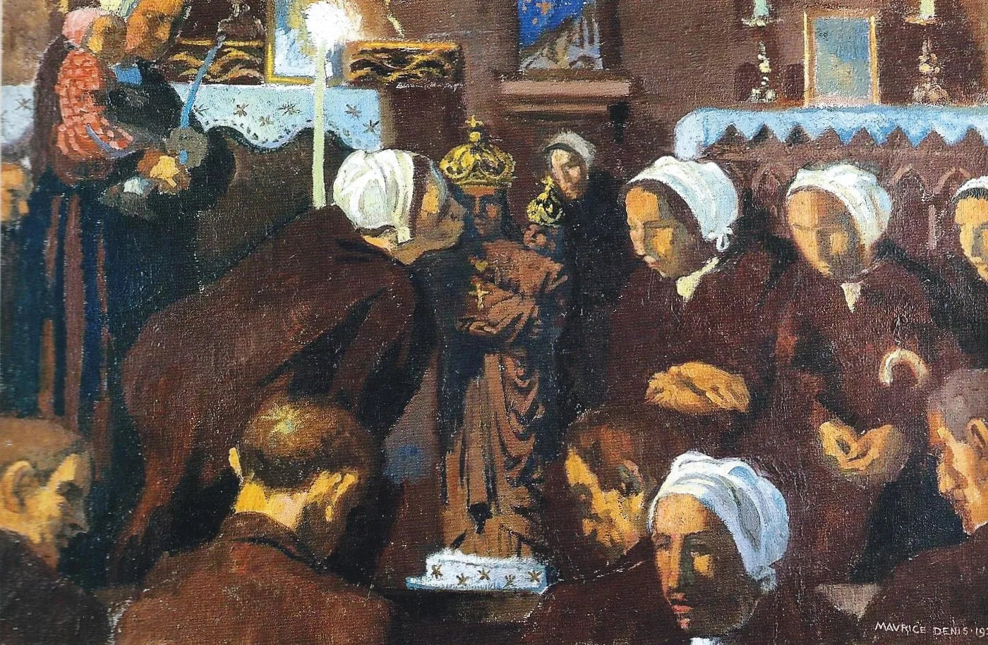 Le Pardon du Folgoët - Maurice Denis image 1 reproduction artisanale de tableau