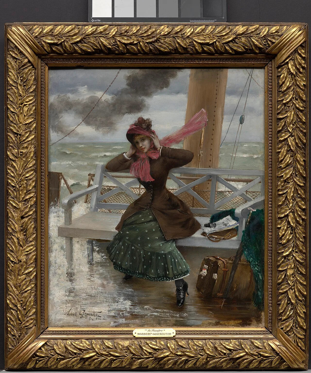 Le passager - Norbert Gœneutte image 1 copie peinte à la main à l’huile