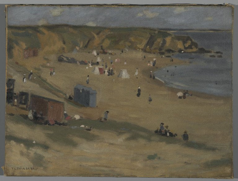 Le paysage de Pouldu - Frederick Carl Frieseke image 1 reproduction de peinture à l’huile