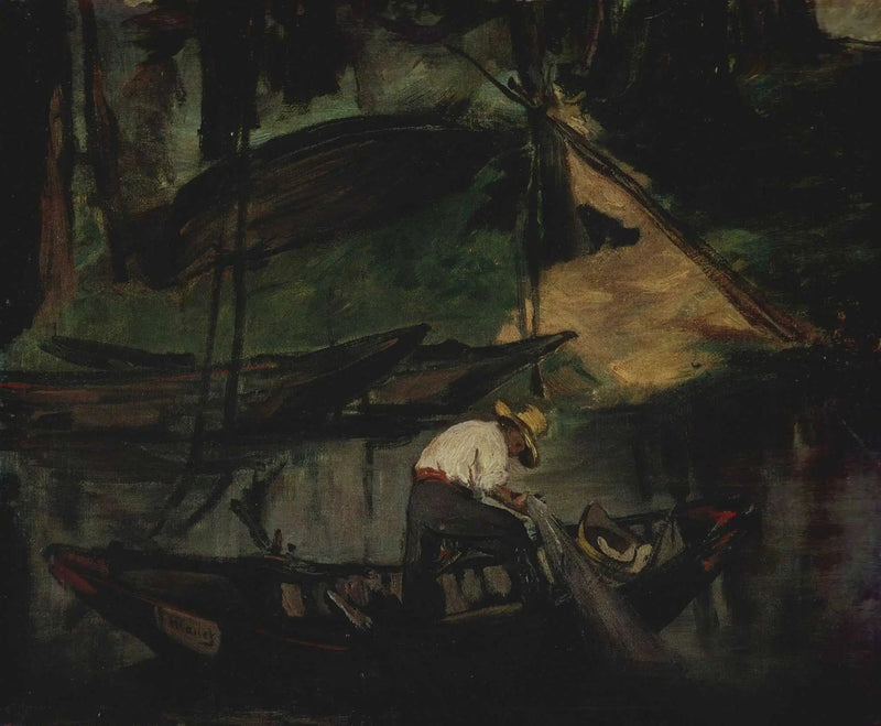 Le pêcheur - Édouard Manet