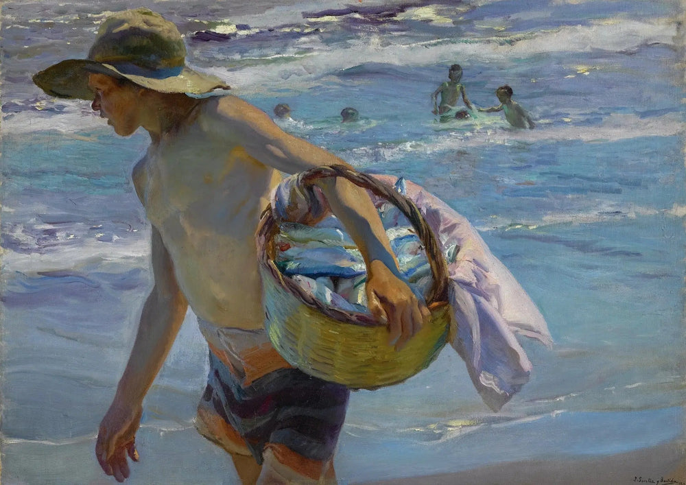 Le Pêcheur - Joaquín Sorolla image 1 copie de tableau peinte à la main