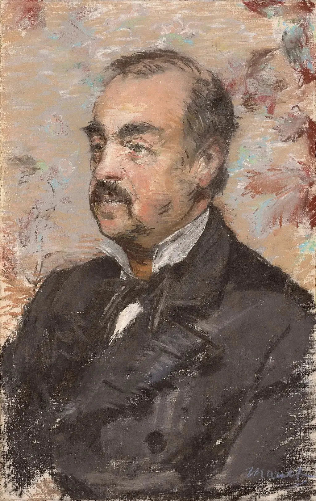 Le peintre animalier La Rochenoire - Édouard Manet image 1 copie de tableau peinte à la main