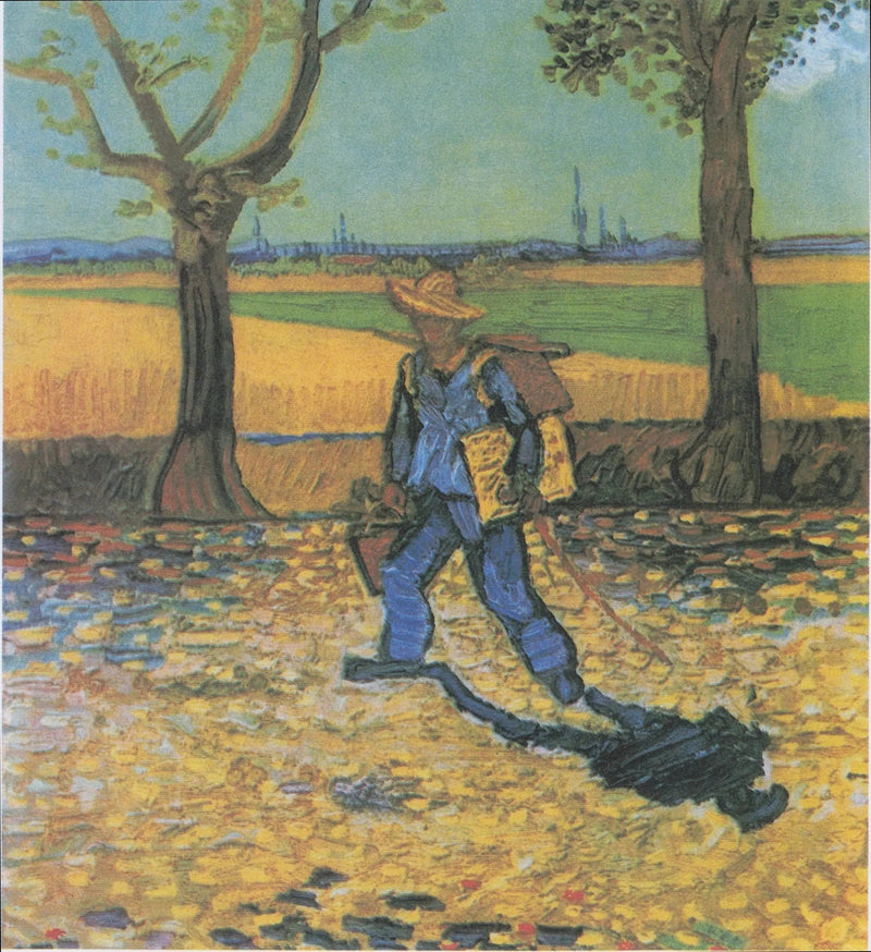 Le peintre en route pour le travail - Vincent van Gogh