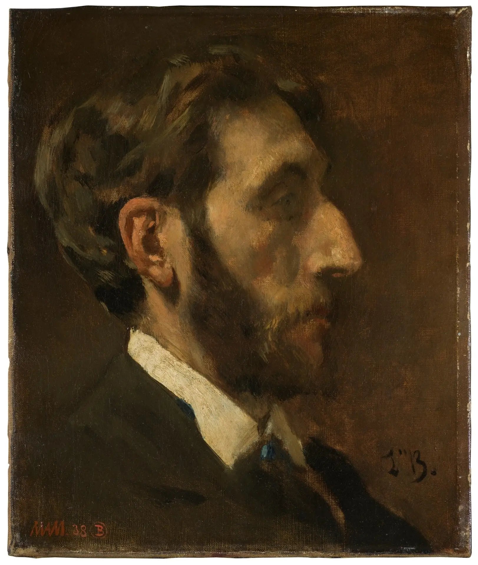 Le peintre Enrique Mélida - Léon Bonnat image 1 reproduction réalisée par Alpha Reproduction