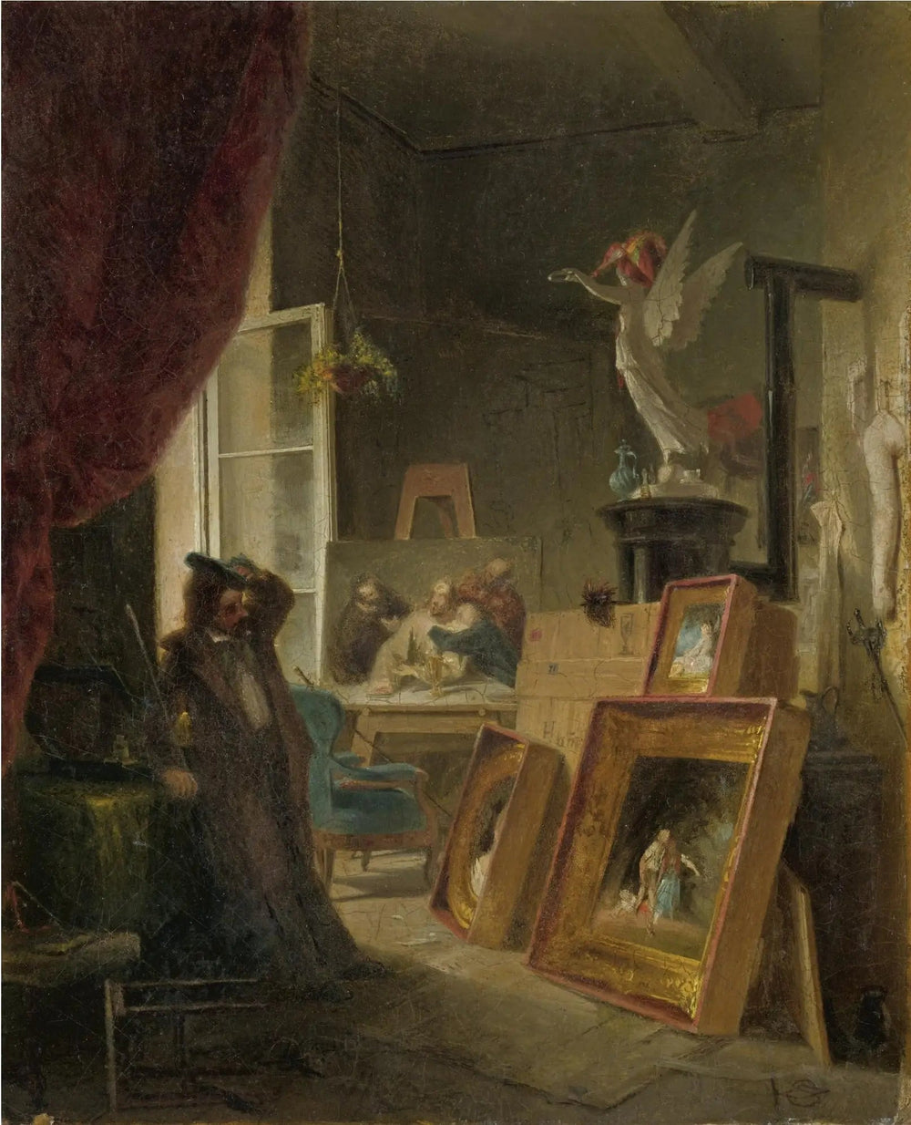 Le Peintre historique - Carl Spitzweg - Alpha Reproduction
