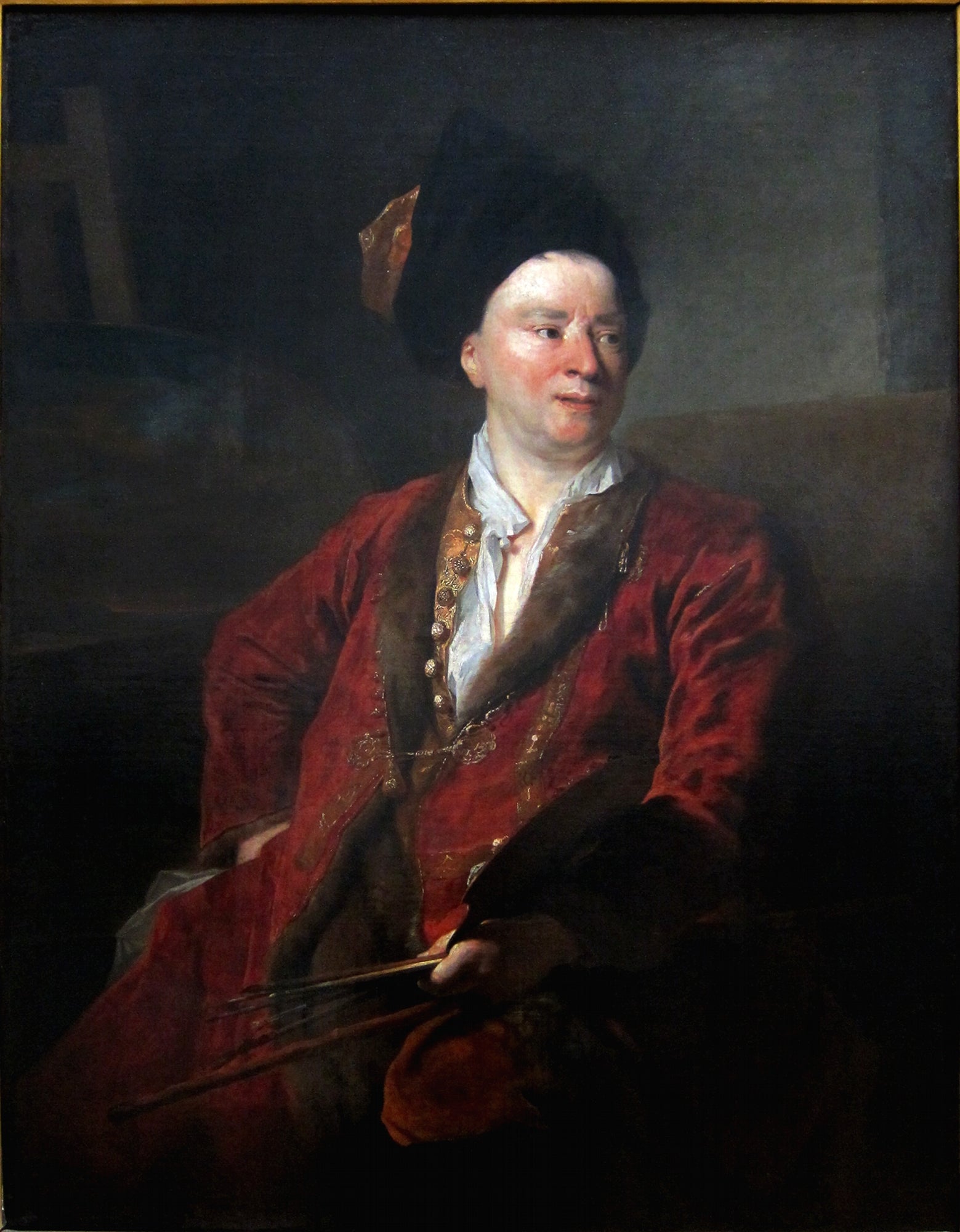 Le peintre Jean-Baptiste Forest - Nicolas de Largillière image 1 reproduction de peinture à l’huile