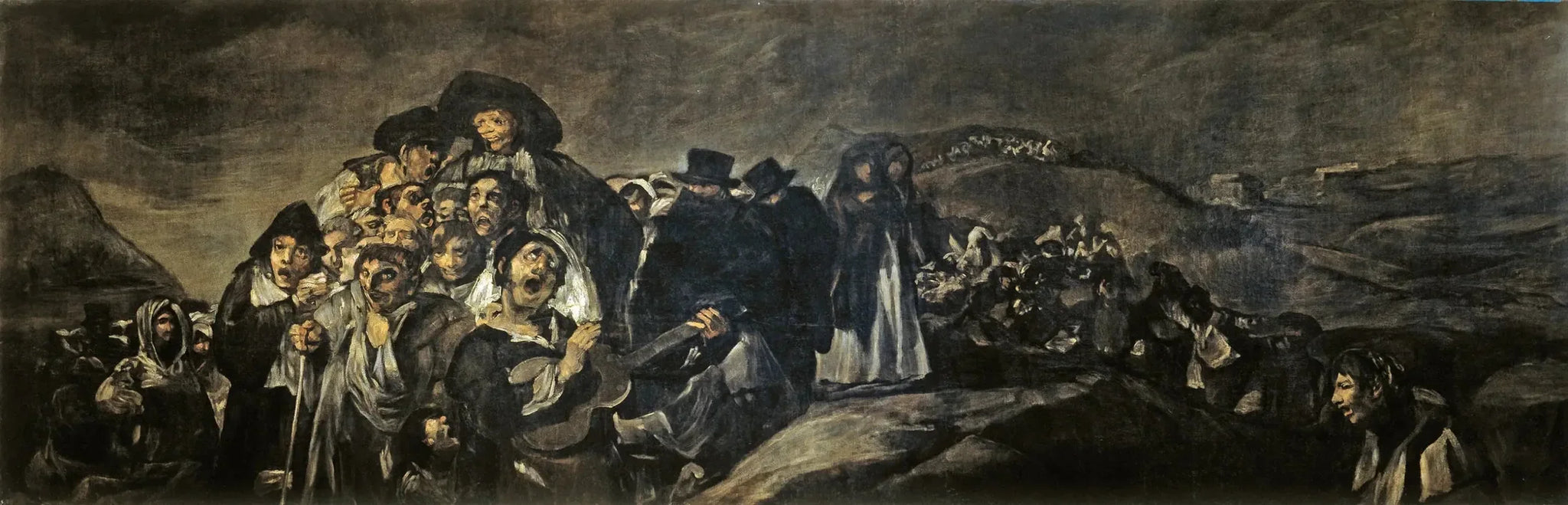 Le Pèlerinage à l'ermitage de San Isidro - Francisco de Goya image 1 reproduction réalisée par Alpha Reproduction