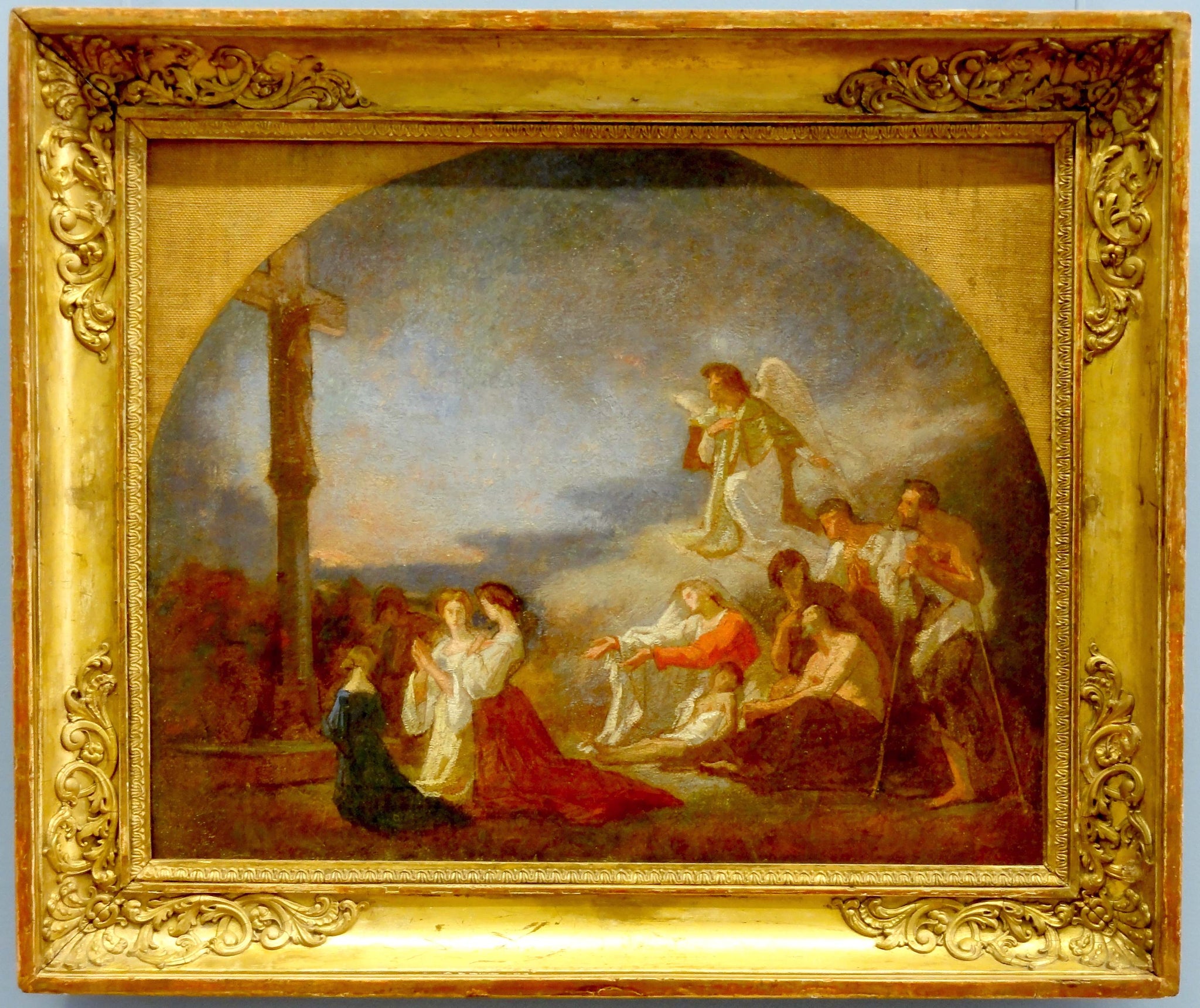 Le Pèlerinage de la Vierge Marie - Thomas Couture image 1 tableau peint à l’huile sur toile