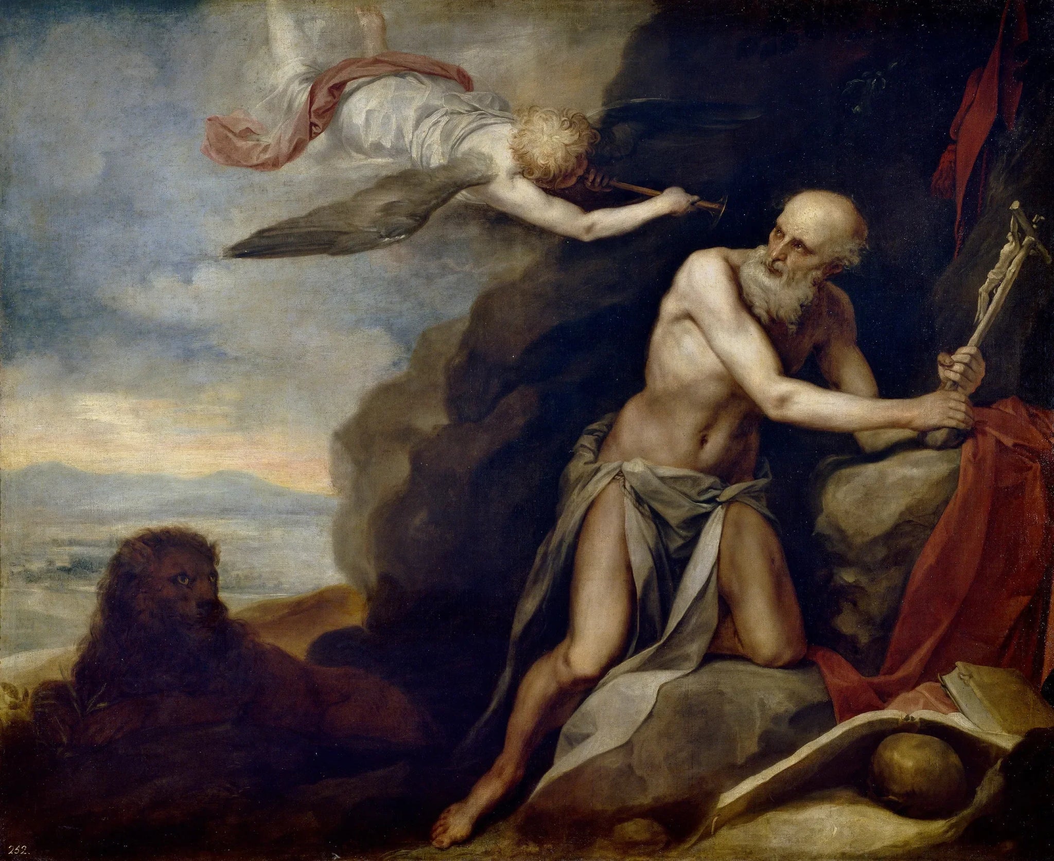 Le pénitent saint Jérôme - Alonso Cano image 1 reproduction artisanale de tableau