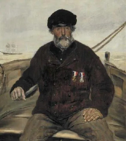 Le père Alcazin - Jean-François Raffaëlli image 1 reproduction de peinture à l’huile