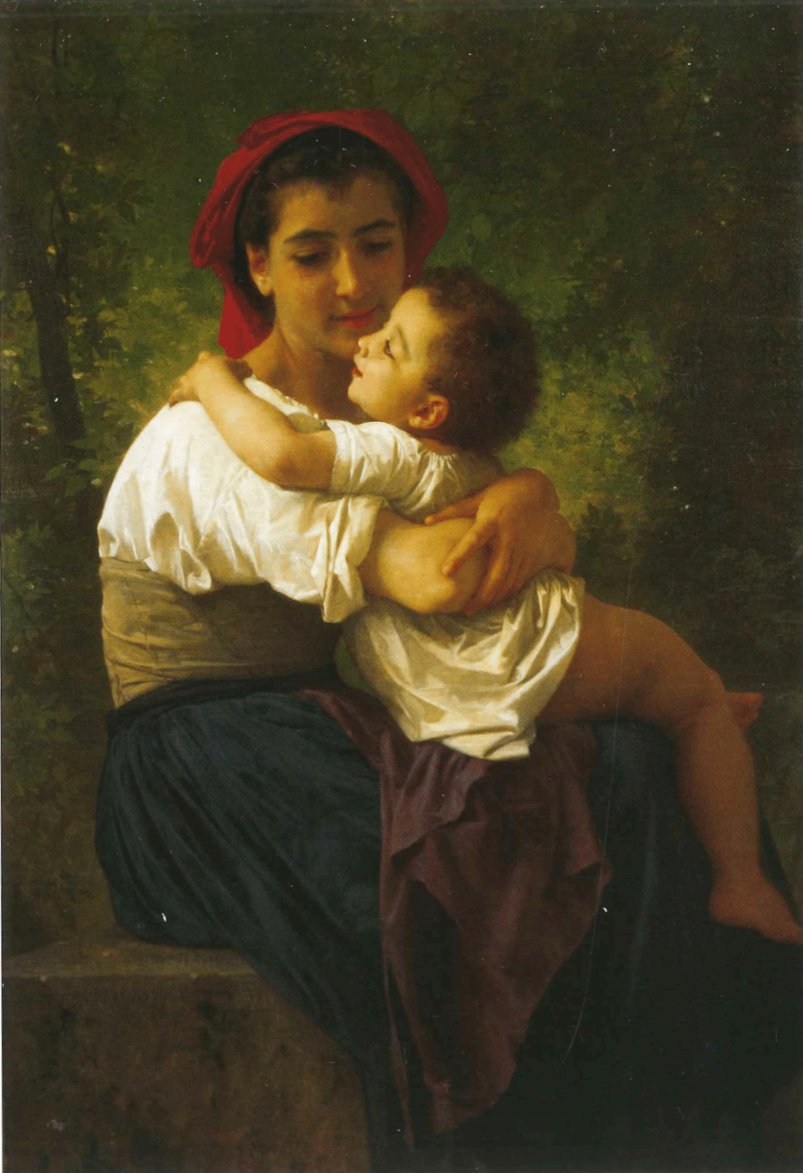 Le Petit Câlin - Bouguereau