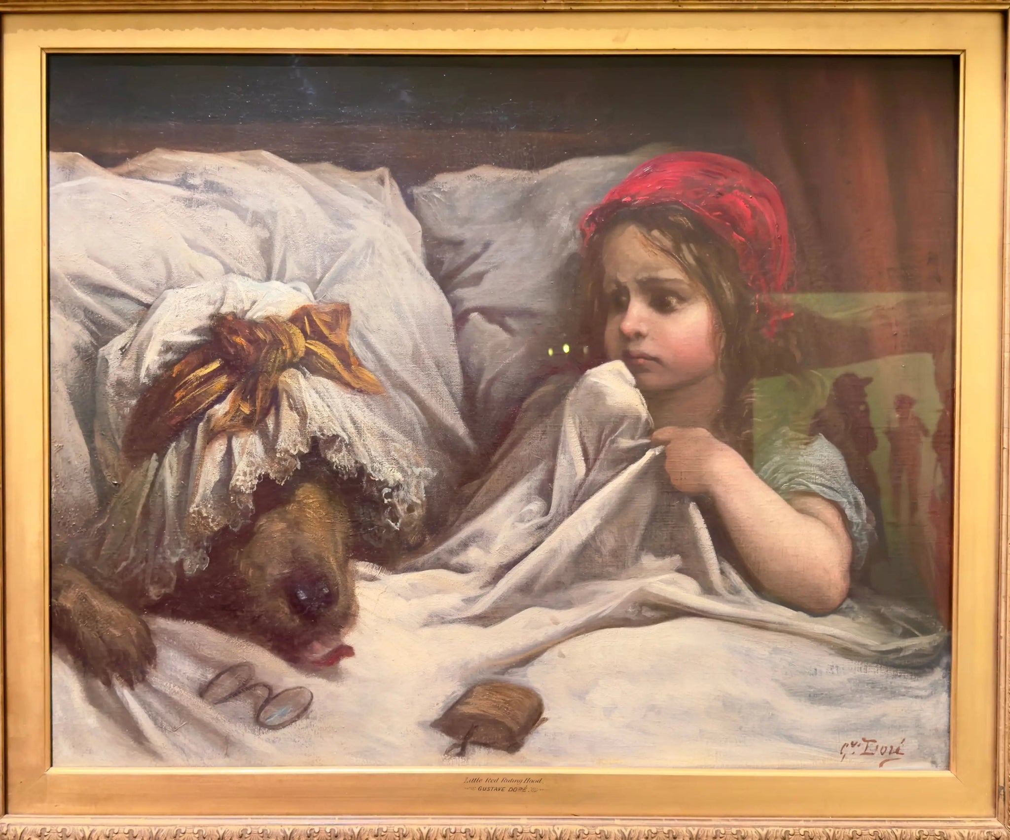 Le petit Chaperon rouge - Gustave Doré image 1 reproduction d’œuvre d’art à l’huile