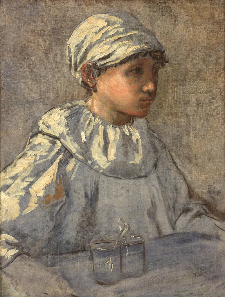 Le petit confiseur - Thomas Couture image 1 reproduction d’œuvre d’art à l’huile
