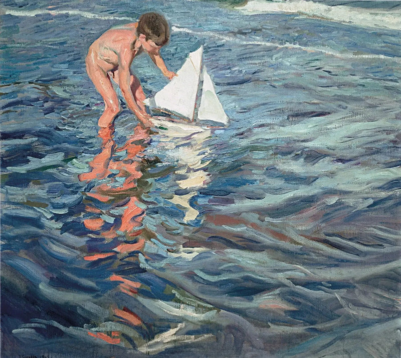 Le Petit Cotre - Joaquín Sorolla