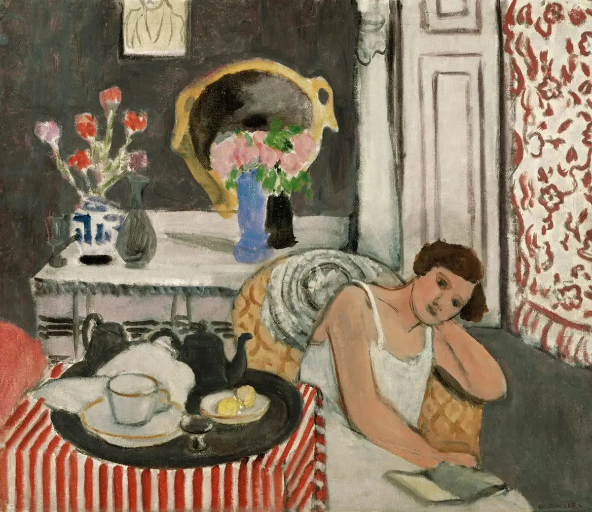 Le Petit Déjeuner - Henri Matisse image 1 copie peinte à la main à l’huile