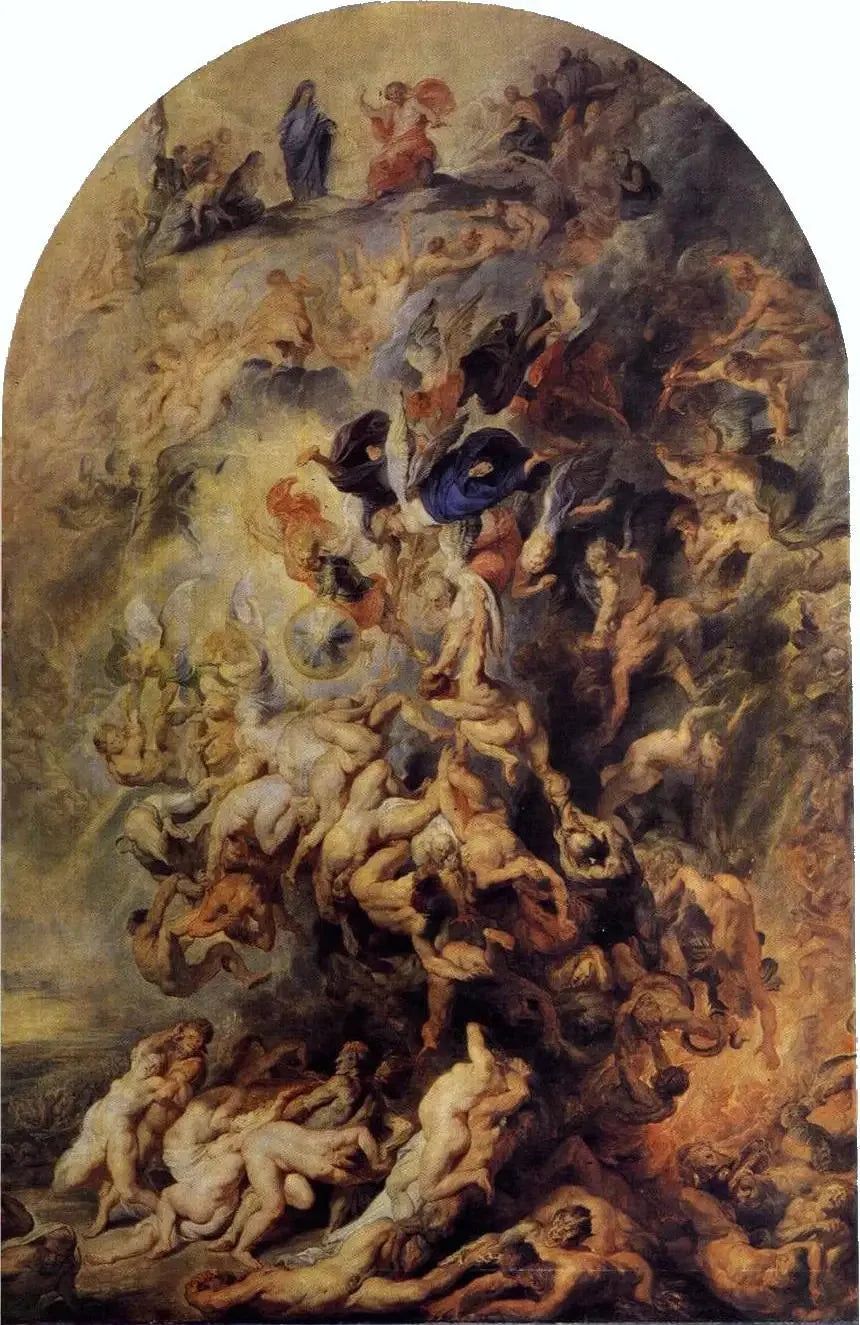 Le Petit Jugement Dernier - Peter Paul Rubens image 1 reproduction réalisée par Alpha Reproduction