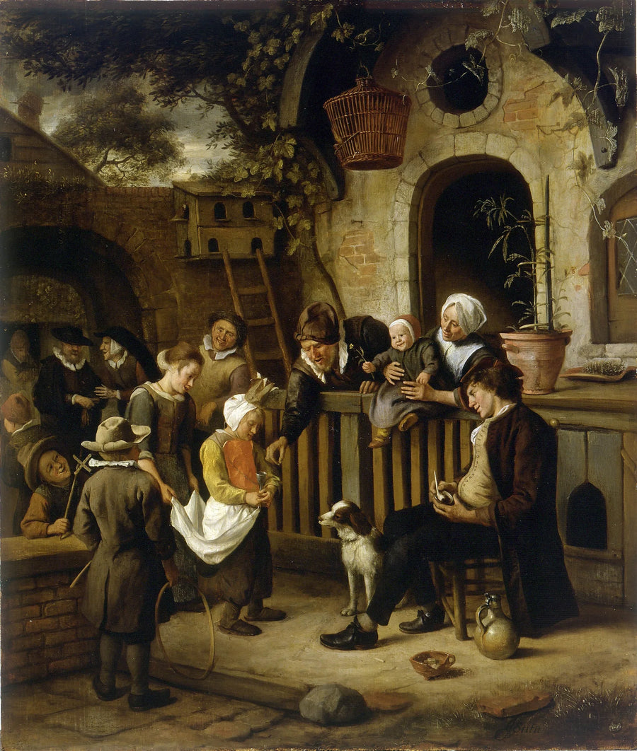 Le Petit Quêteur - Jan Steen