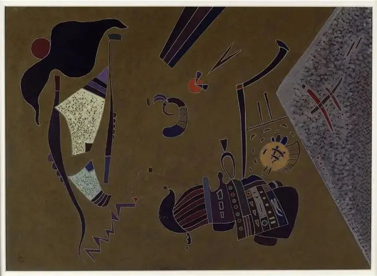Le Petit Rond rouge - Vassily Kandinsky
