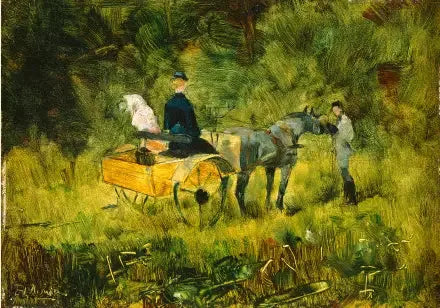 Le piège - Henri de Toulouse-Lautrec