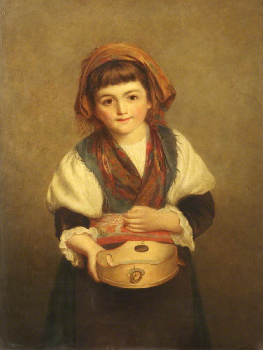 Le plus doux mendiant qui ait jamais demandé l'aumône - William Powell Frith image 1 reproduction réalisée par Alpha Reproduction
