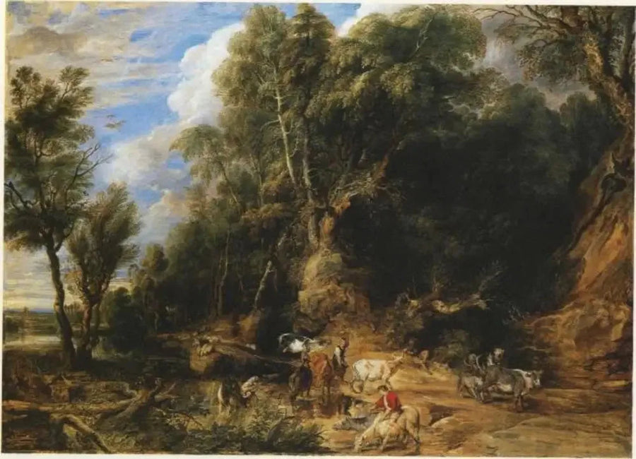 Le point d'eau - Peter Paul Rubens