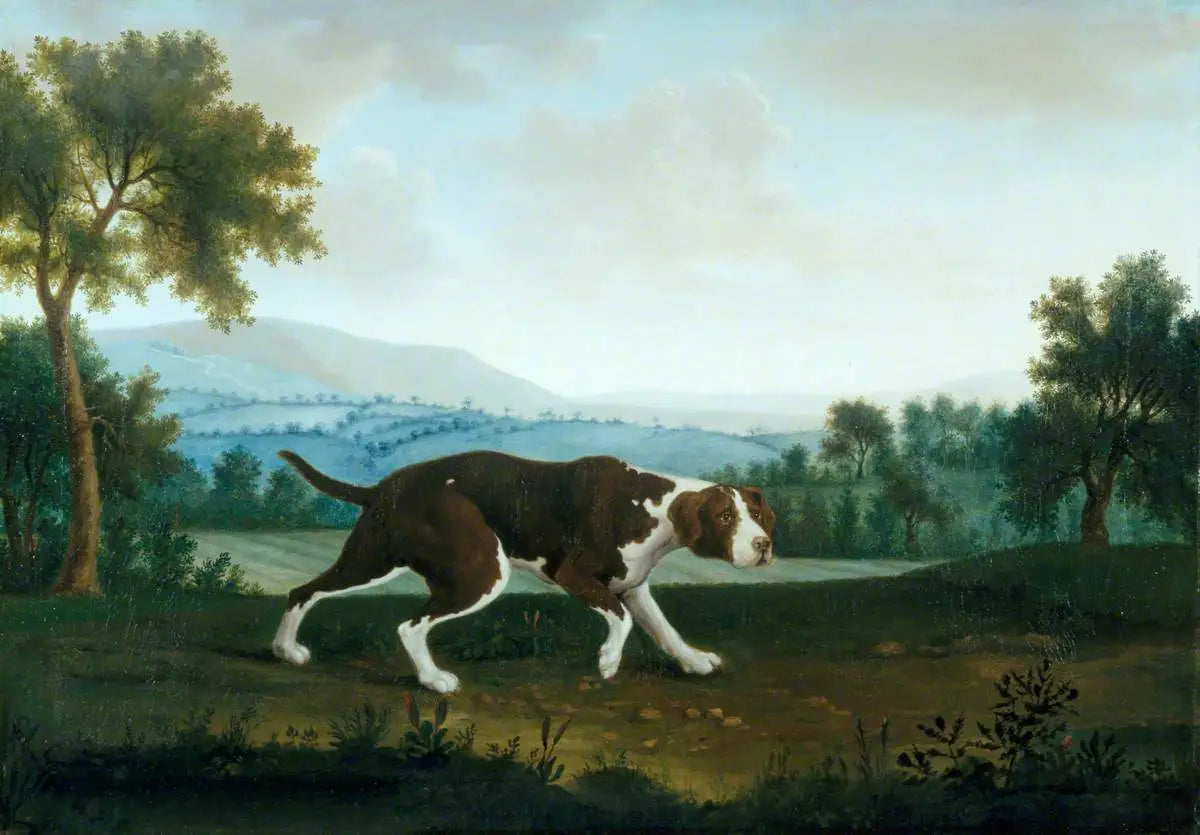 Le pointeur espagnol - George Stubbs image 1 tableau peint à l’huile sur toile