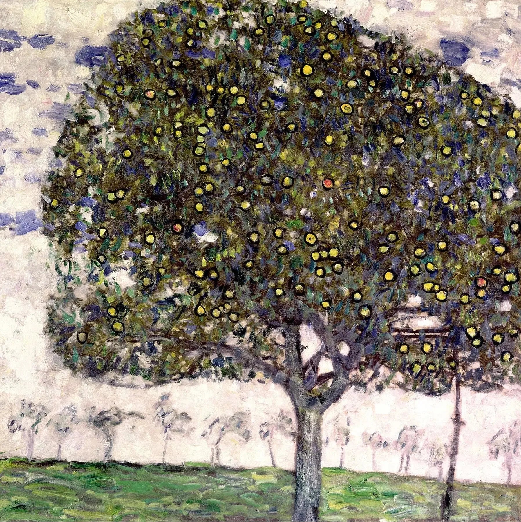 Le Pommier II - Gustav Klimt image 1 reproduction de peinture à l’huile