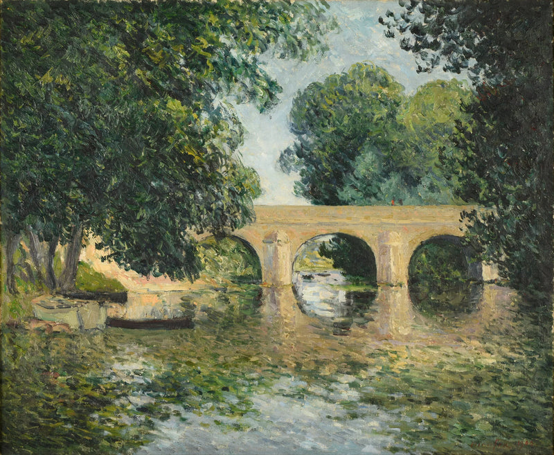 Le pont de l'Isle-Adam ou le Vieux pont - Maxime Maufra