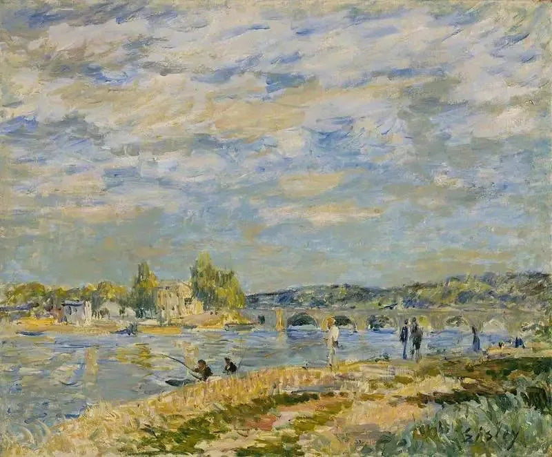 Le Pont de Sèvres - Alfred Sisley