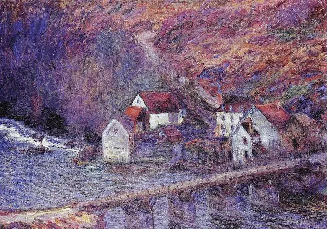 Le pont de Vervy - Claude Monet