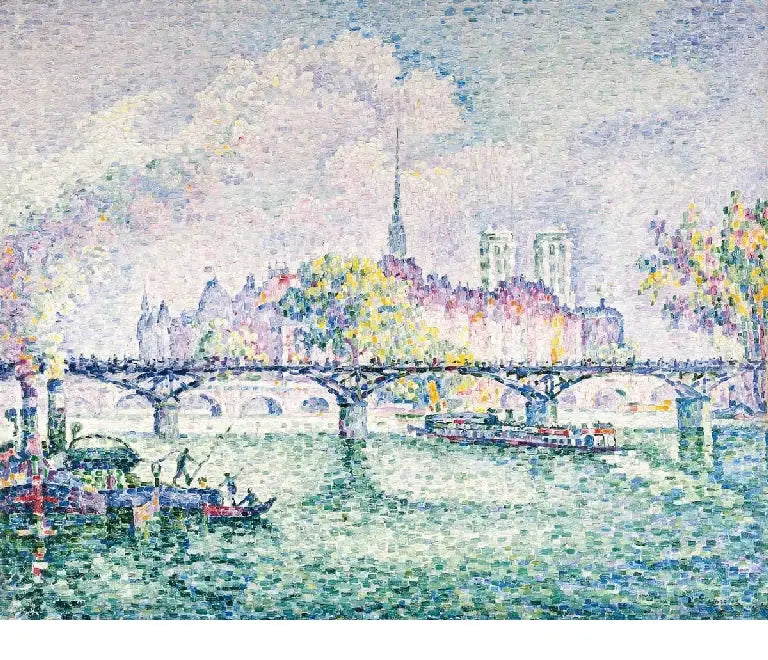 Le Pont des Arts - Paul Signac image 1 reproduction de peinture à l’huile