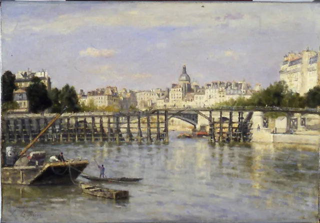 Le pont Estacade - Stanislas Lépine image 1 reproduction réalisée par Alpha Reproduction